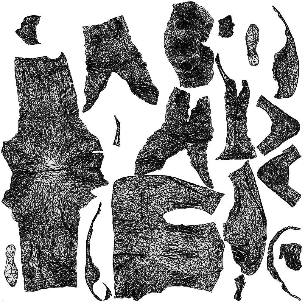 scanned 3D man business walking, photogrammetry people for Enscape and V-Ray, wireframe top-down view