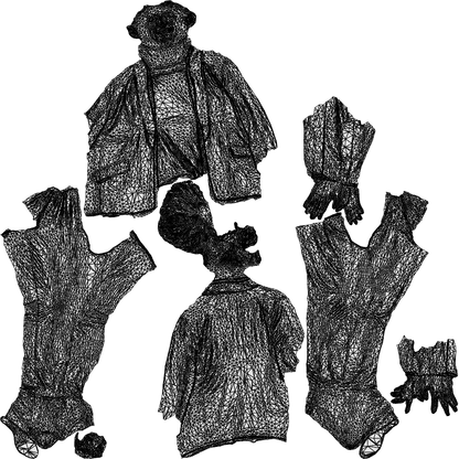 3D scanned woman walking business, photorealistic archviz people for Enscape and SketchUp, wireframe top-down view