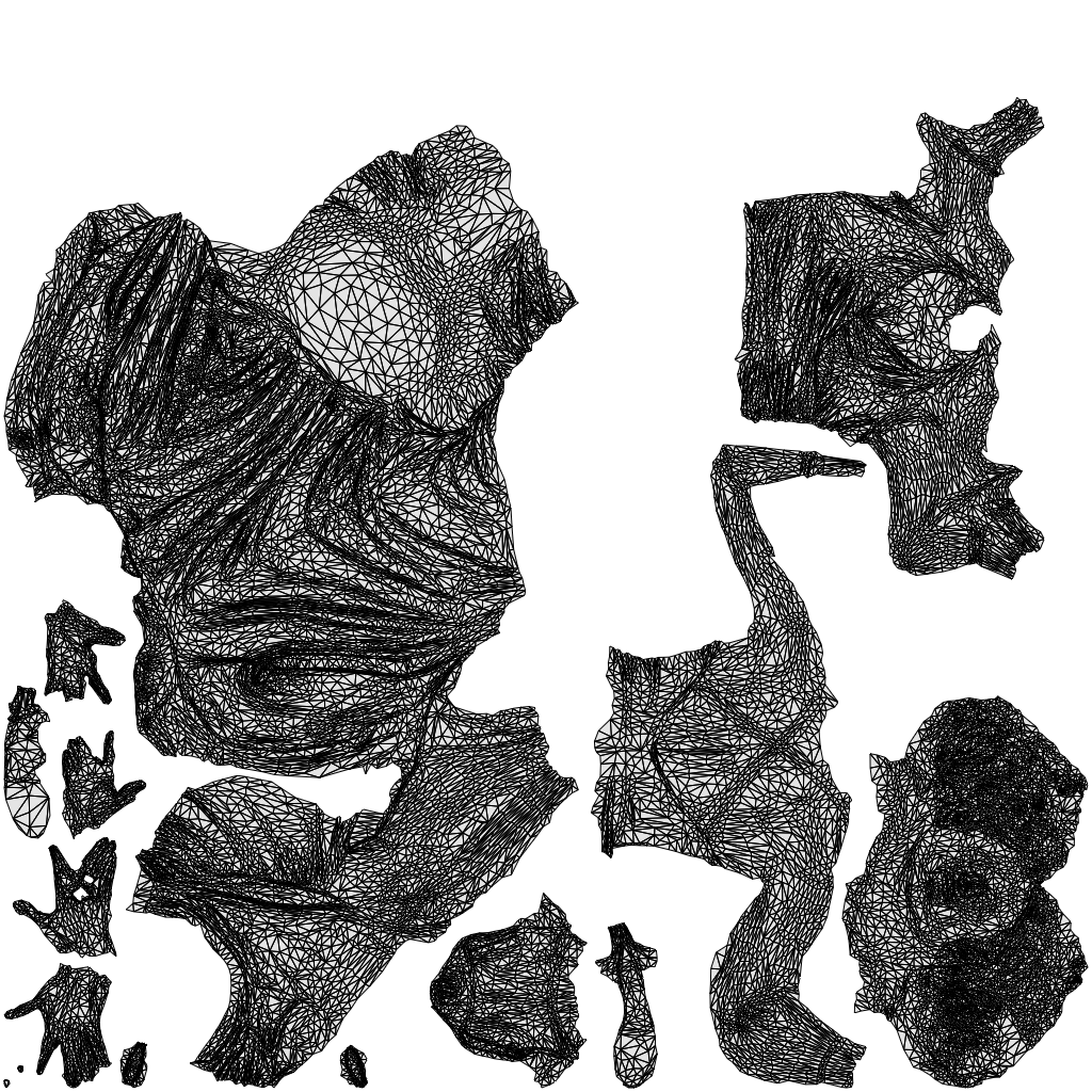 3D people model woman formal formalaffairs, scanned human for 3ds Max rendering, wireframe top-down view