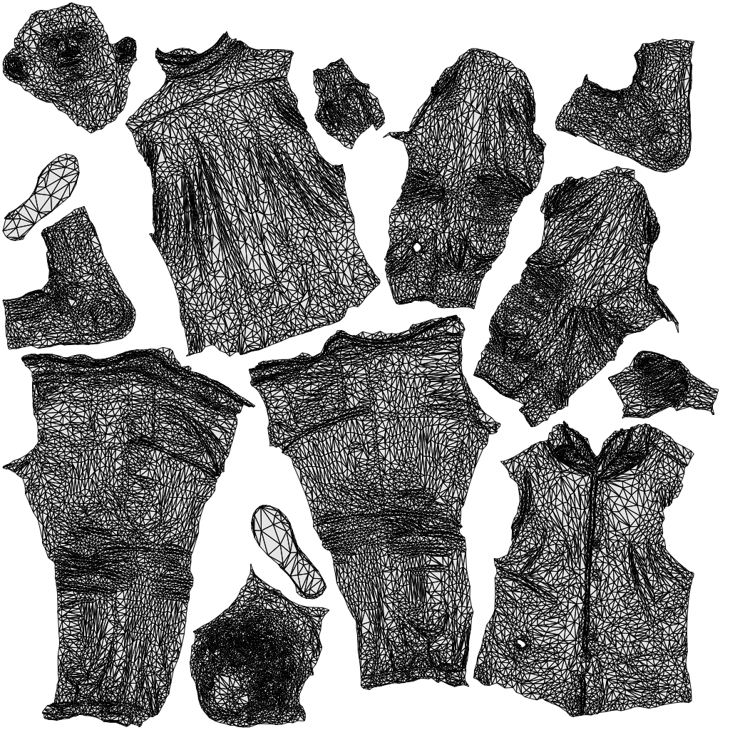 realistic 3D human man casual standing, archviz people FBX OBJ for Blender, wireframe top-down view