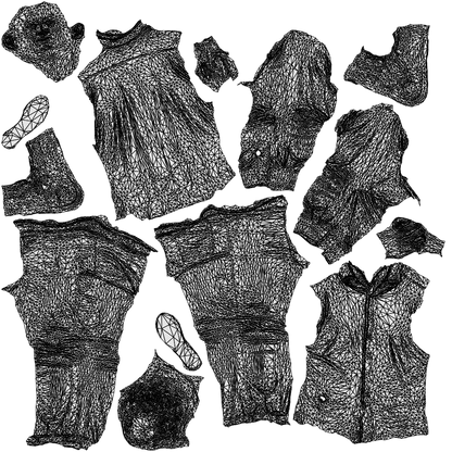 realistic 3D human man casual standing, archviz people FBX OBJ for Blender, wireframe top-down view