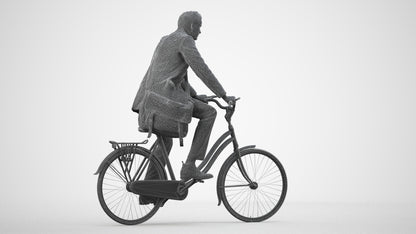 3D human model man casual mix, photogrammetry scanned person for archviz, wireframe side view