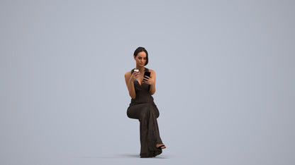 realistic 3D people woman formal formalaffairs, render-ready for V-Ray and Corona, FBX OBJ, standing pose render