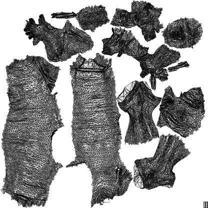 photogrammetry 3D woman casual walking, realistic human model archviz FBX, wireframe top-down view