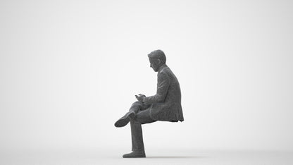 realistic 3D people man business, render-ready for V-Ray and Corona, FBX OBJ, square thumbnail