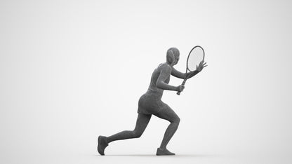 realistic 3D human girl sport, archviz people FBX OBJ for Blender, wireframe front view