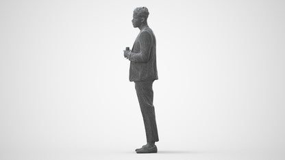realistic 3D people man formal formalaffairs, render-ready for V-Ray and Corona, FBX OBJ, square thumbnail