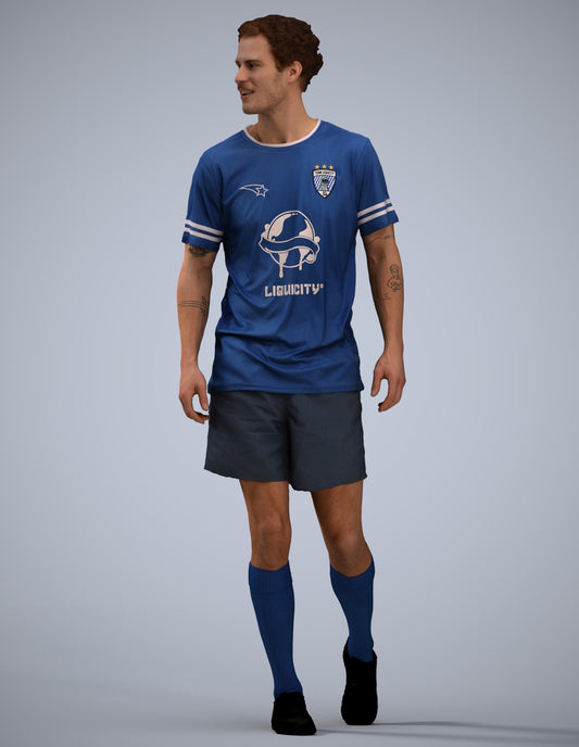 3D scanned man sport, photorealistic archviz people for Enscape and SketchUp
