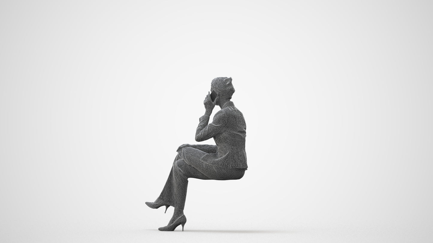 realistic 3D human man casual mix, archviz people FBX OBJ for Blender, square thumbnail