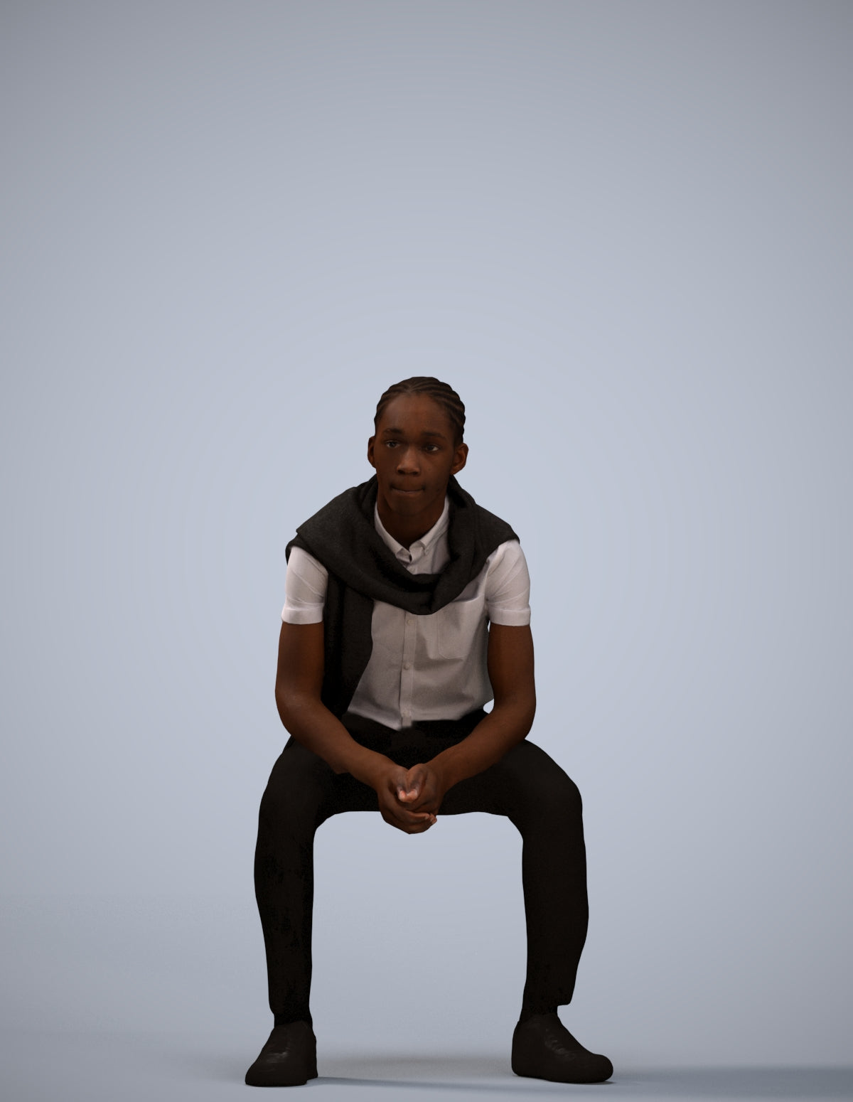 realistic 3D people boy kids, render-ready for V-Ray and Corona, FBX OBJ