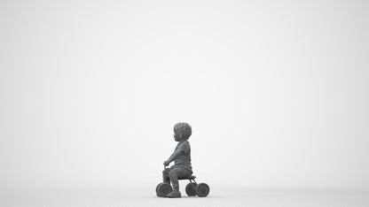 realistic 3D people boy casual kids, render-ready for V-Ray and Corona, FBX OBJ, square thumbnail