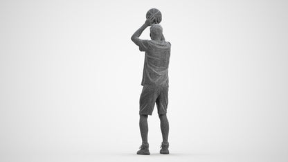 3D people model man sport, scanned human for 3ds Max rendering, wireframe front view