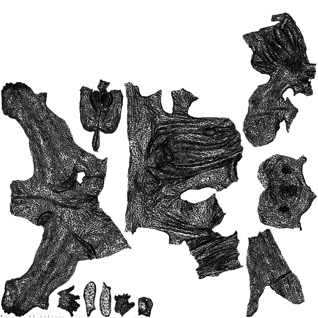 realistic 3D people man casual pool, render-ready for V-Ray and Corona, FBX OBJ, wireframe top-down view