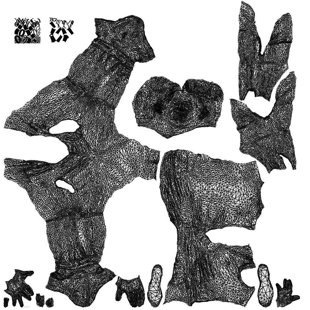 realistic 3D man casual sitting, scanned archviz people for Blender and 3ds Max, wireframe top-down view