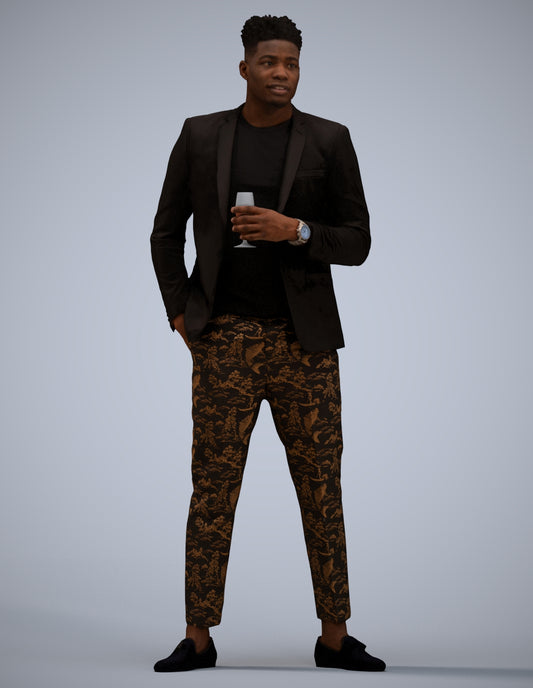 realistic 3D people man formal formalaffairs, render-ready for V-Ray and Corona, FBX OBJ