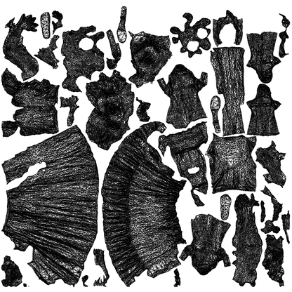 3D people model girl casual kids, scanned human for 3ds Max rendering, wireframe top-down view