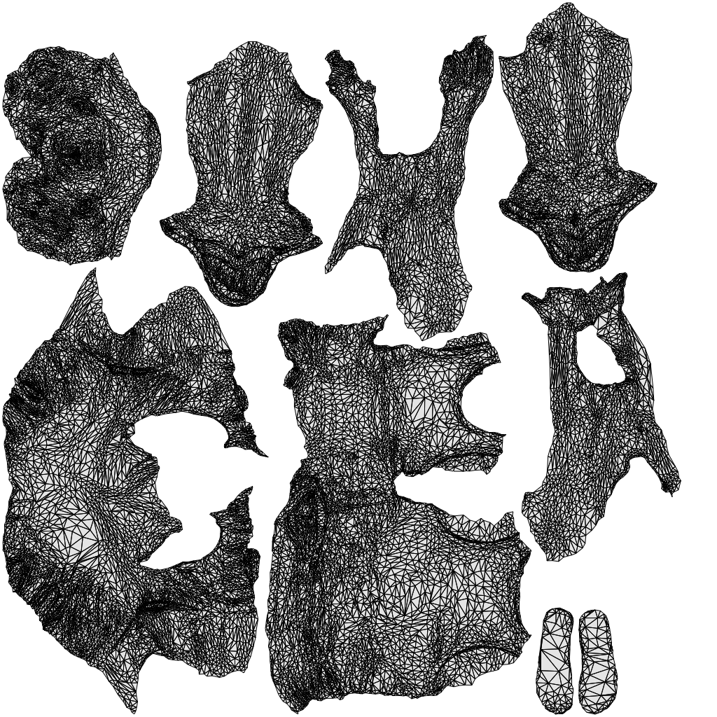 scanned 3D man casual sitting, photogrammetry people for Enscape and V-Ray, wireframe top-down view