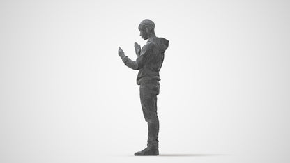realistic 3D people boy casual kids, render-ready for V-Ray and Corona, FBX OBJ, square thumbnail