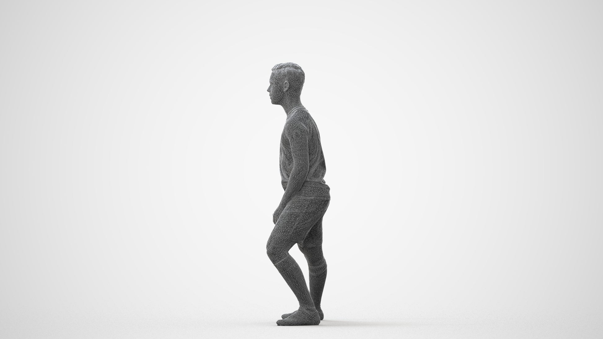 realistic 3D people boy sport, render-ready for V-Ray and Corona, FBX OBJ, square thumbnail