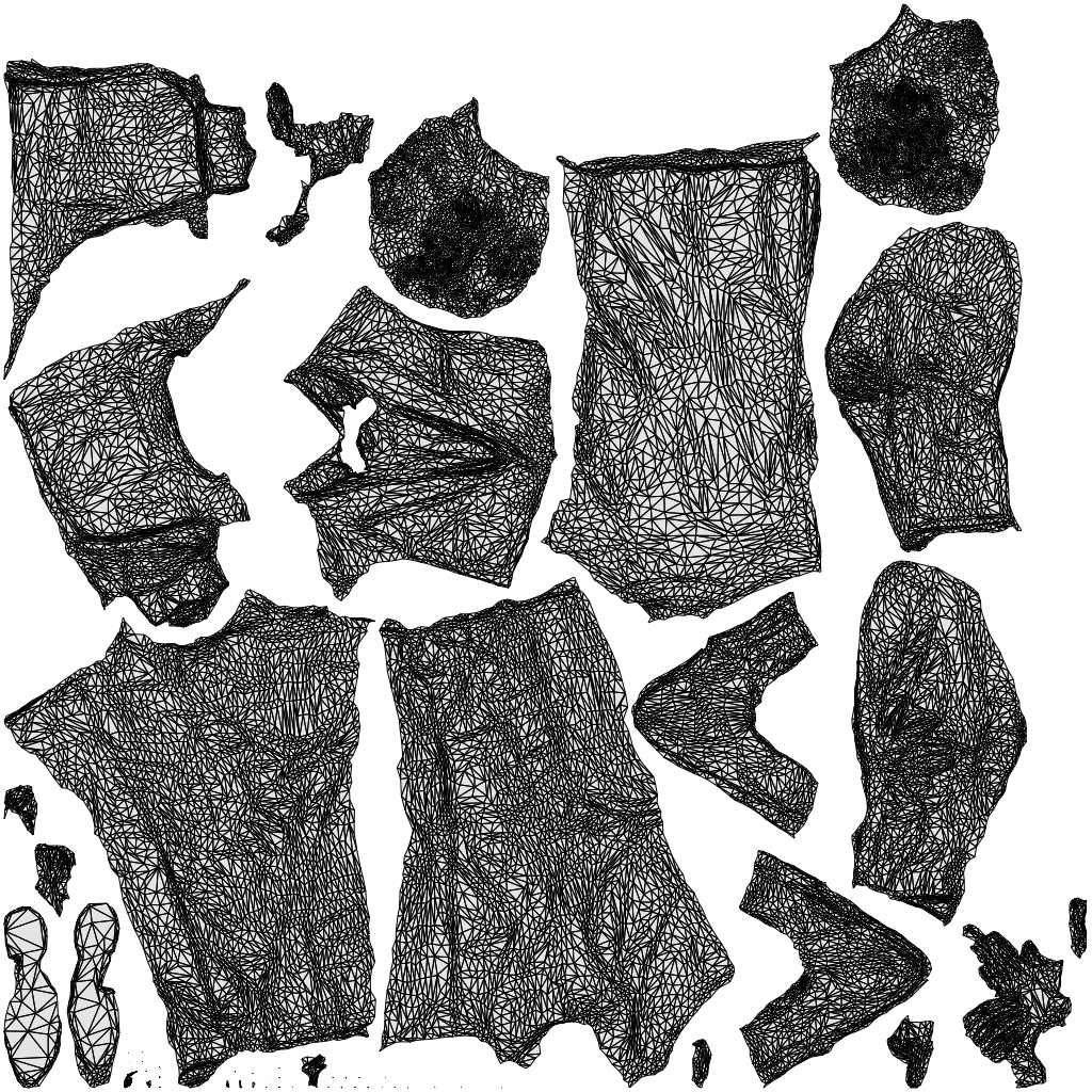 scanned 3D man formal formalaffairs, photogrammetry people for Enscape and V-Ray, wireframe top-down view