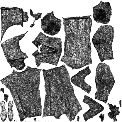 scanned 3D man formal formalaffairs, photogrammetry people for Enscape and V-Ray, wireframe top-down view