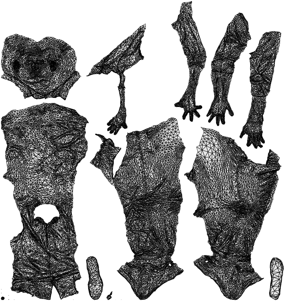 realistic 3D people man casual sitting, render-ready for V-Ray and Corona, FBX OBJ, wireframe top-down view