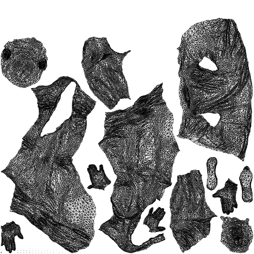 photogrammetry 3D man casual sitting, realistic human model archviz FBX, wireframe top-down view