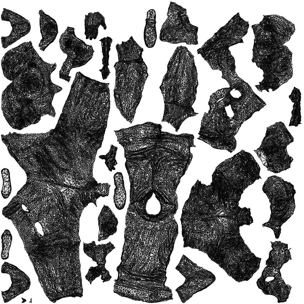 photogrammetry 3D girl casual kids, realistic human model archviz FBX, wireframe top-down view