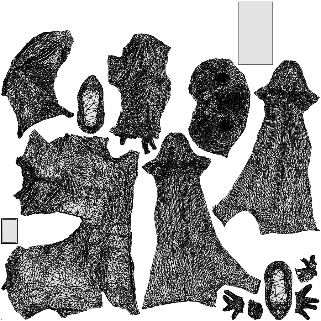 3D human model senior man sport, photogrammetry scanned person for archviz, wireframe top-down view