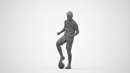 scanned 3D man sport, photogrammetry people for Enscape and V-Ray, wireframe back view