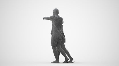 photogrammetry 3D boy kids, realistic human model archviz FBX, square thumbnail