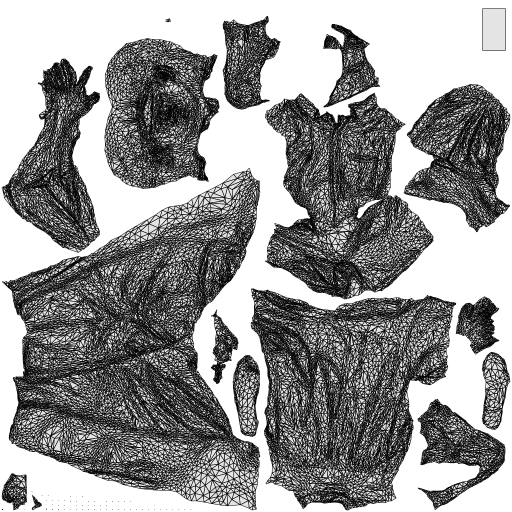 photogrammetry 3D man casual sitting, realistic human model archviz FBX, wireframe top-down view