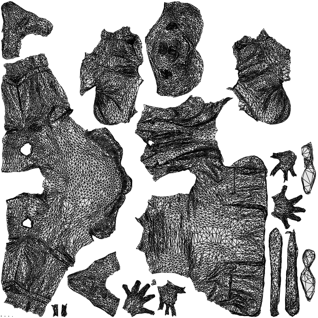 realistic 3D people man business, render-ready for V-Ray and Corona, FBX OBJ, wireframe top-down view
