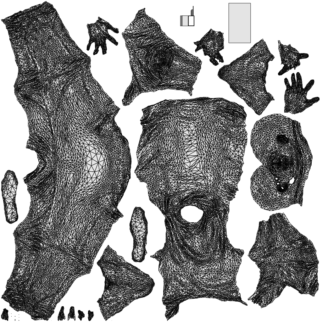3D human model man casual business, photogrammetry scanned person for archviz, wireframe top-down view